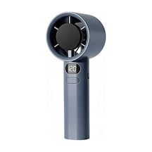 Taşınabilir Mini Fan El Tipi Turbo Vantilatör Gri