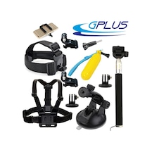 Gplus ST012 Aksiyon Kamera Aksesuar Set 12 Parça