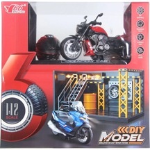 1/12 Motosiklet Wolverine Pb 3r Sesli Ve Işıklı