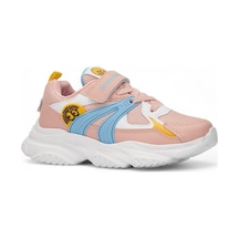 Çocuk Günlük Comfort Ultra Yumuşak Ortopedik Rahat Taban Cırt Bantlı Spor Ayakkabı Sneaker Turkuaz