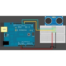 HC-SR04 Ultrasonik Mesafe Sensörü 5 Adet