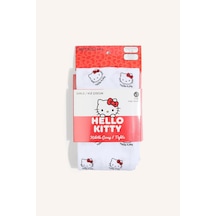 Defacto Hello Kitty Baskılı Külotlu Çorap Kız Çocuk I4665a8nswt1 Beyaz-wt1
