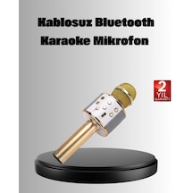 Zenvia Kablosuz Karaoke Mikrofon Usb Aux Destekli Parti Ve Eğlence İçin Znv2026