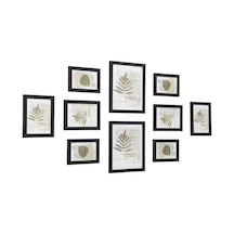 Resim Çerçevesi Seti 10'lu, 20 X 25 Cm Boyutunda 2 Fotoğraf, 13 X 18 Cm Boyutunda 4 Fotoğraf, 10 X 15 Cm Boyutunda 4