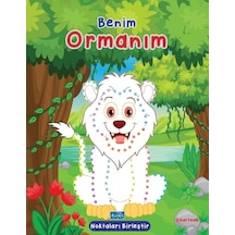 Benim Ormanım - Noktaları Birleştir Çıkartmalı- Parıltı Yayınları