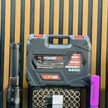 Powerdex 50 Watt 5000 Lümen Profesyonel Büyük Avcı El Feneri Pd-12500 Siyah