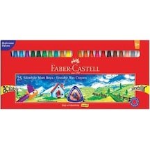 Faber-castell Pastel Boya Silinebilir Wax 25 Renk Çok Renkli