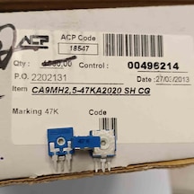 Ca9mh2,5-47ka2020 Sh Cg 47k Acp Trimpot 50 Adet