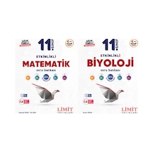 Limit 2027 11. Sınıf Matematik + Biyoloji Soru Bankası Seti 2 Kitap Maarif Model