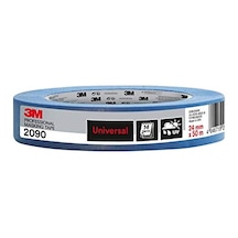 Hand-masker 2090 Profesyonel Boya Bandı, Pürüzsüz Yüzeyler İçin, Uv Işınlarına Dayanıklı, İç Ve Dış Mekan, 24 Mm X 50 M