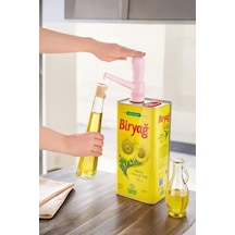 Sıvı Yağ Pompası Pratik Kullanışlı Zeytinyağı Ayçiçek Yağı Yağ Pompası Teneke Pompası Renkli - 656071302 Renkli