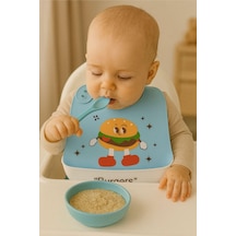 Silikon Bebek Mama Önlüğü Çocuk Mama Önlük Leke Tutmaz Yıkanabilir 762203857