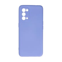 Oppo Reno 5 Uyumlu Kılıf Nano İçi Kadife Silikon - Lila