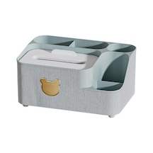 Greenl-saklama Kutusu Organizatör Çok Bölmeli Büyük Kapasiteli Çok Fonksiyonlu Doku Kutusu Masası Ev Ve Ofis Depolama Malzemeleri