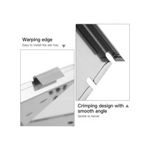 Vkemall Ws045 Dikdörtgen Çift Amaçlı Odun Sobası Gümüş