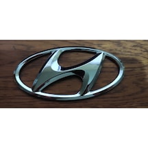 Hyundai Getz Ön Arma Amblem 2004 Uyumlu 13cmx6.6cm A Kalite İthal Krom Kaplama