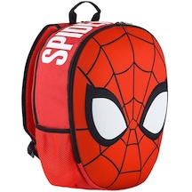 Spider-Man Neva Headotto 41295 Kabartmalı İlkokul Sırt Çantası Kırmızı