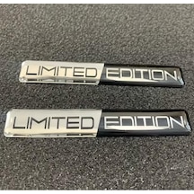 Limited Edition Silver 3d Sticker Altın - Siyah