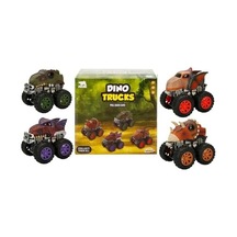 Crazoo T-rex Dinozor Araba Ses/ışık Açık Bej - Hardal