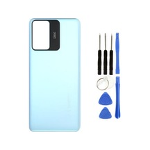 Redmi Note 12s Uyumlu Arka Pil Kapağı Mavi + Tamir Seti Çok Renkli