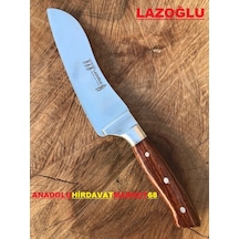 Lazoğlu Şef Bıçağı Dövme Çelik Kasap Bıçagı Çelik Bıçak El Yapımı