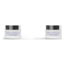 Tr Snow White Leke Ve Yaşlanma Karşıtı Gece Kremi 50ml 2 Paketi