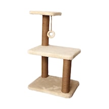 Petitopya İki Katlı Geniş Taban Lüx Kedi Tırmalama Tahtası 67 CM