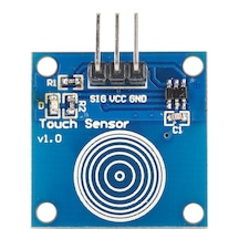 Alkatronik-Arduino Ttp223B Dokunmatik Sensör Modülü 1 Buton