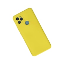 Bezos General Mobile Gm 21 Kılıf Nano İçi Kadife Silikon - Sarı Mbt06