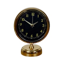 Büro Ev Ofis Hediyesi İçin 20x25cm Golden Armani Metal Masa Saati Diğer