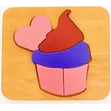 Wood&joy Cup Cake Puzzle