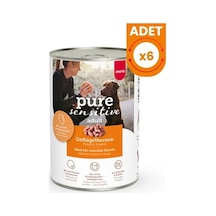 Mera Pure Sensitive Adult Kümes Hayvanlı Yetişkin Köpek Konservesi 6 Adet 400 Gr