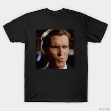 Flood Of Style Patrick Bateman Meme T-shirt Erkekler Kadınlar Için % 100% Pamuk T Shirt Kısa Kollu Üstler 01 Çok Renkli