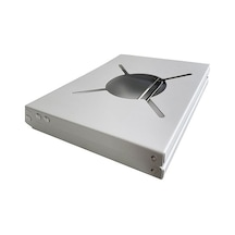 Bloomnest Yalıtımlı Taşınabilir Standı Siyah Masası, Katlanır Kamp Isı İle Hava Çanta Brülör Barbekü Alüminyum Açık - Mp Siyah Siyah