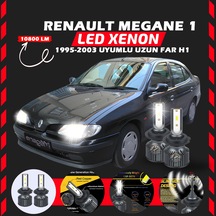 Renault Megane 1 1995-2003 Uzun Far Uyumlu Şimşek Etkili Led Xenon Premium Series H1