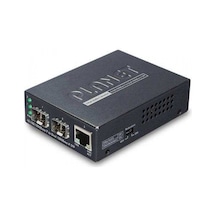 Planet GT-1205A 10/100/1000Base T To Dual 1000Base X Sfp Media Converter