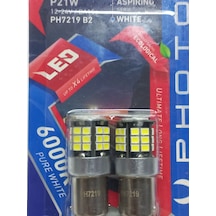 P21w Tek Duy Beyaz Led Geri Vites Oto Ampulü Photon Ph7219