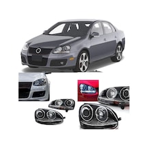 Vw Jetta 2005.2011 Yumlu Krom R32 Mercek Far