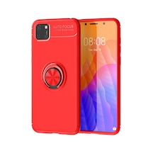 Y5p Kılıf Range Yüzüklü Silikon - Kırmızı Bzsxx00 1