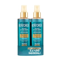 Restorex Keratin Ve Argan Onarıcı Sıvı Saç Bakım Kremi 200 Ml + 200 Ml