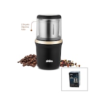 Kahve & Baharat Öğütücü 200w Çelik Bıçak, 100 G Şeffaf