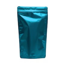 Packtory Mavi Mat Kilitli Doypack Ambalaj 16X27+4 cm. 500 Gr. -50 Adet
