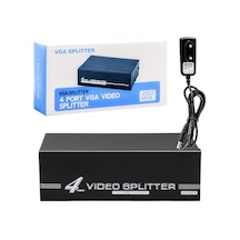 Pm-6228 4 Portlu 250 Mhz Monitör Çoklayıcı Vga Splitter Dağıtıcı