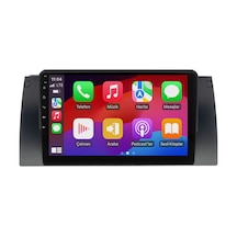 Bmw 5 Serisi E39 Android Multimedya Sistemi 1996-2004 4gb Ram, 64gb Hafıza, Bluetooth, Carplay & Android Auto Kamera  9"