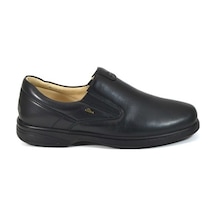 Dr. Comfort 7500 Siyah Deri Ortopedik Diyabetik Erkek Ayakkabı Siyah