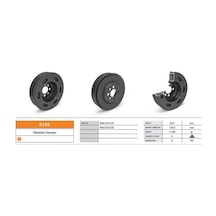 KENTPAR K155 Krank Kasnağı A3 A4 A6 Ibiza IV Leon Toledo Bora Golf IV Jetta Polo 1.8T 2.0 2.0Fsı