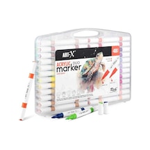 Artx Acrilic Marker Duo 48'li Akrilik Kalem Seti Renkli