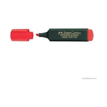 Faber Castell Textliner 48 Fosforlu Işaretleme Kalemi Kırmızı