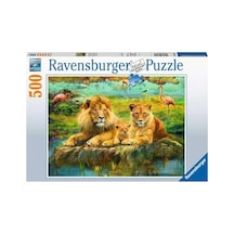 500p Puzzle Aslan Ailesi, Yapboz