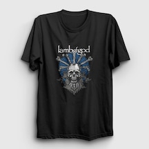 Presmono Unisex Bones Lamb Of God T-shirt Siyah